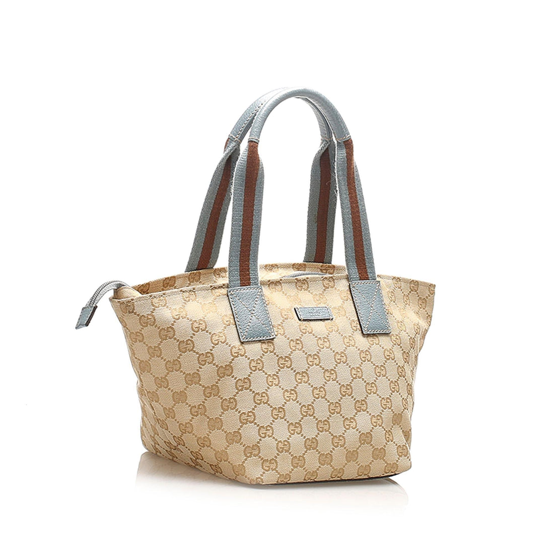 Gucci GG Canvas Web Tote Bag (MLB-15727)