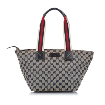 Gucci GG Canvas Web Tote Bag (MLB-16950)