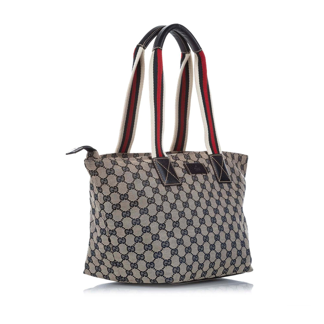Gucci GG Canvas Web Tote Bag (MLB-16950)