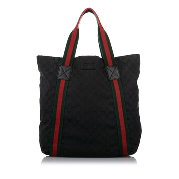 Gucci GG Canvas Web Tote Bag (MLB-20457)
