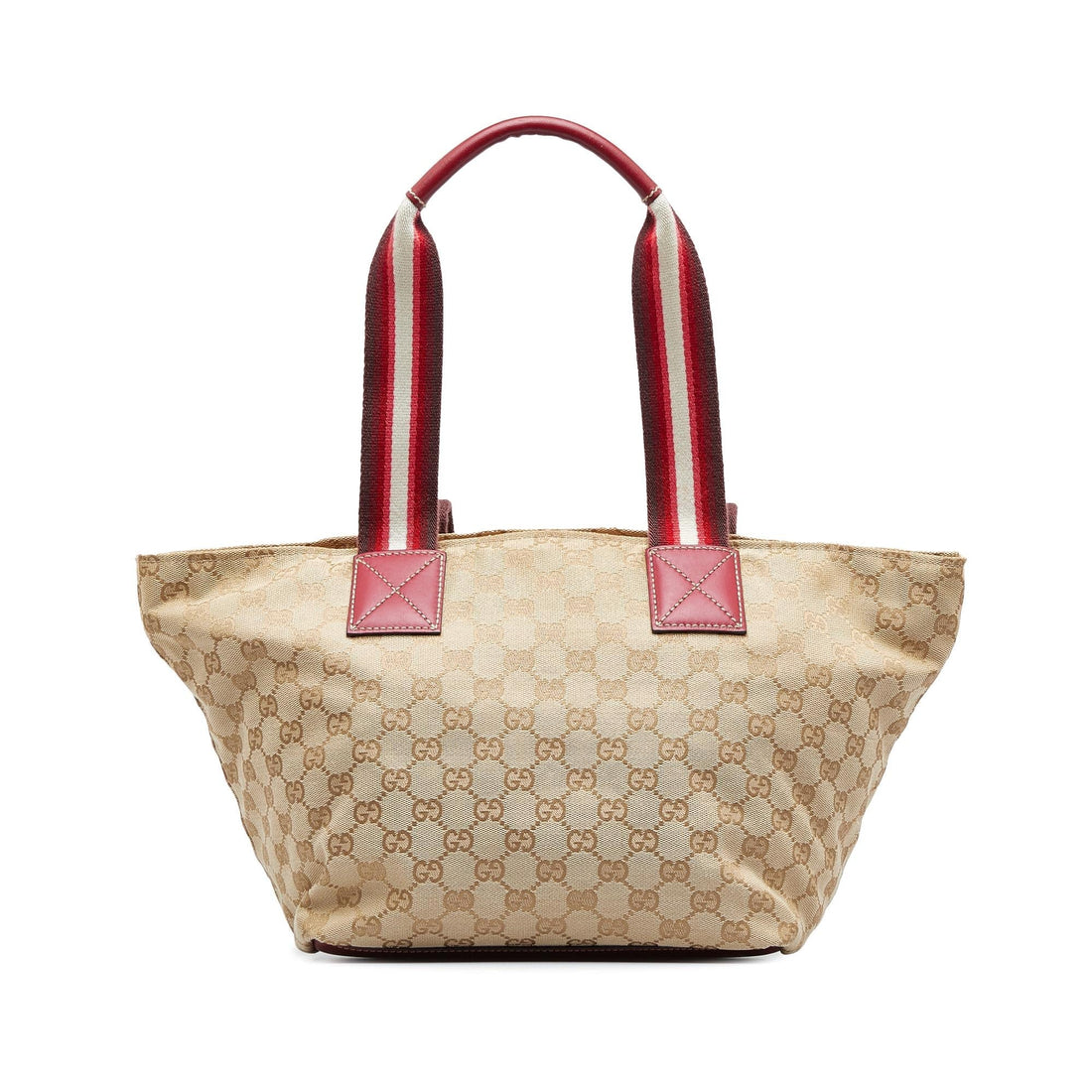 Gucci GG Canvas Web Tote (MLB-8h9gZP)
