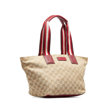 Gucci GG Canvas Web Tote (MLB-8h9gZP)