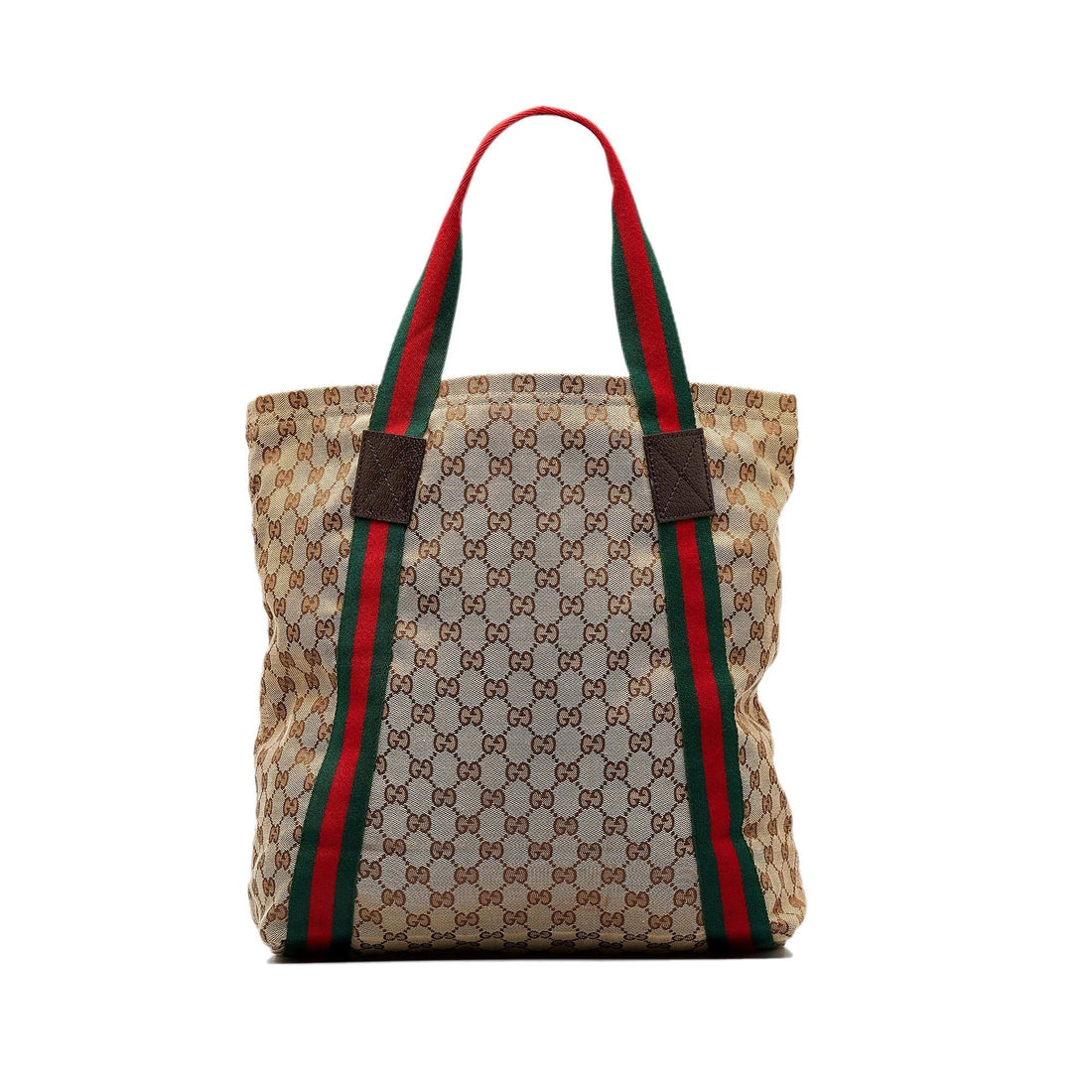 Gucci GG Canvas Web Tote (MLB-eVHpYS)