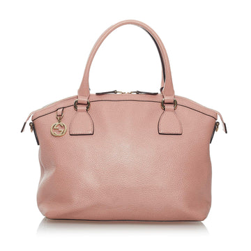 Gucci GG Charm Dome Leather Makersluxe