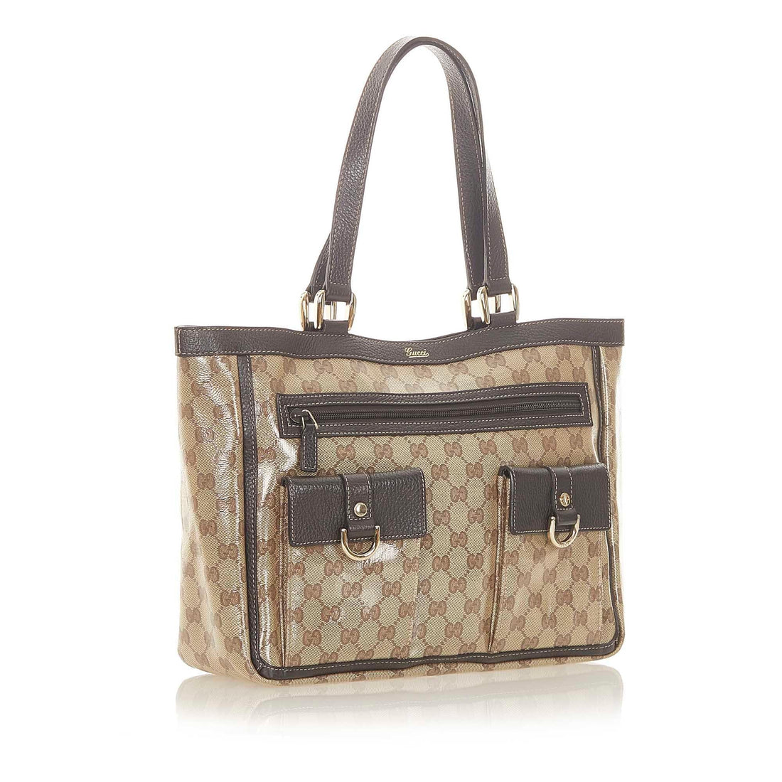 Gucci GG Crystal Abbey D Ring Tote Bag (MLB-20317)