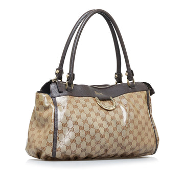 Gucci GG Crystal Abbey-D Ring Tote (MLB-kcgK09)