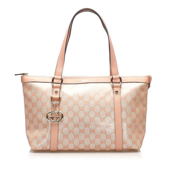 Gucci GG Crystal Abbey Tote Bag (MLB-13332)