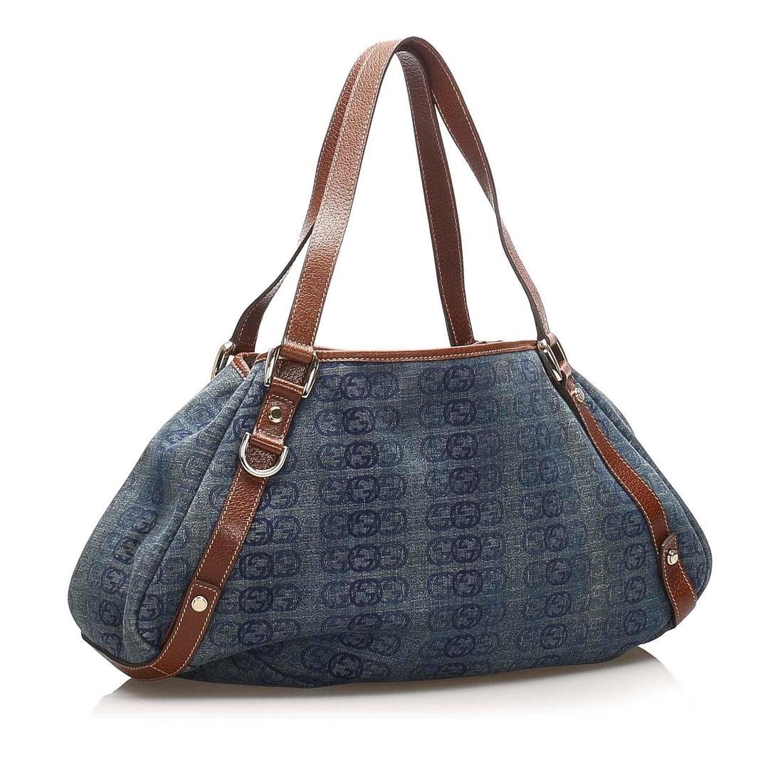 Gucci GG Denim Pelham Tote Bag (MLB-12975)