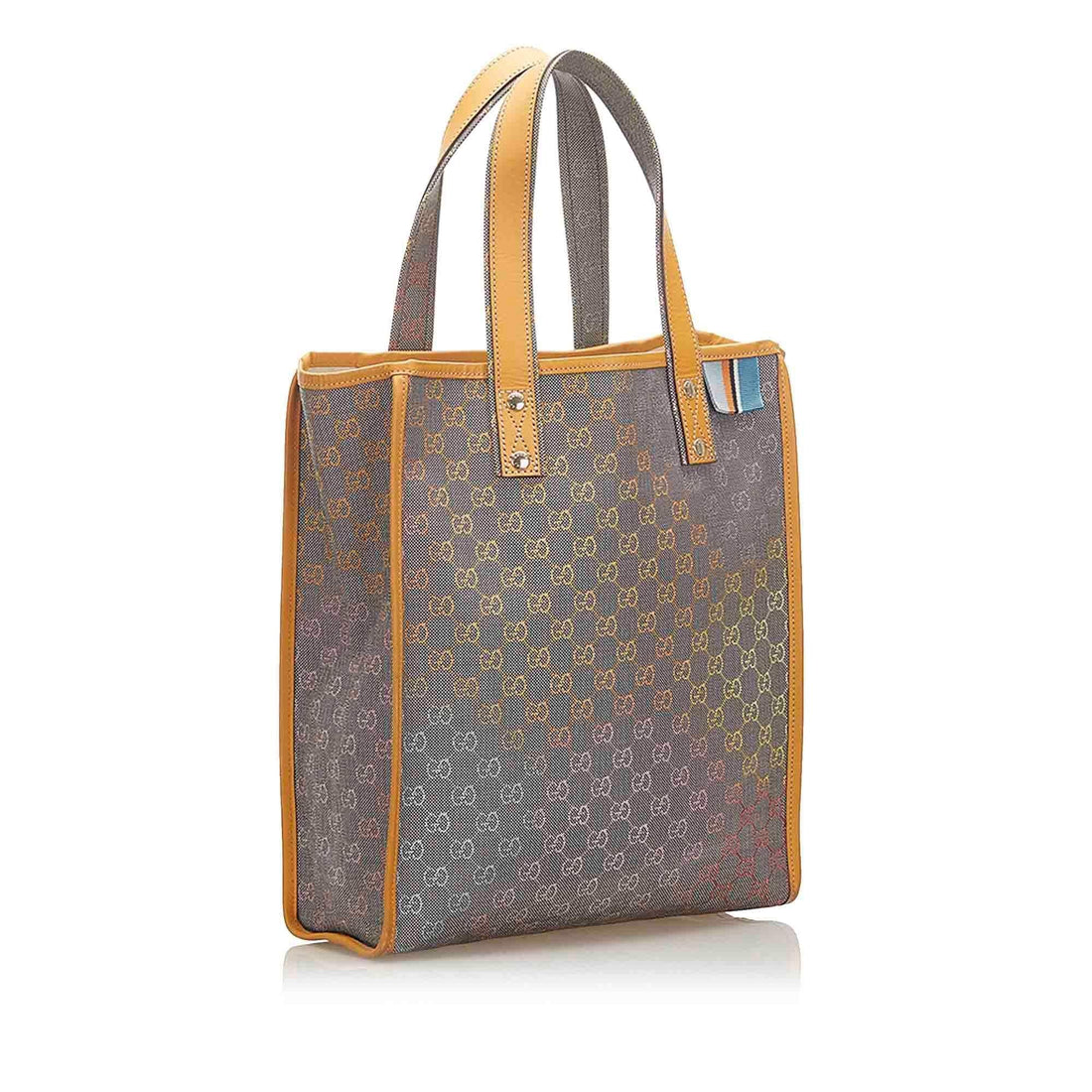 Gucci GG Denim Web Loop Tote Bag (MLB-18539)