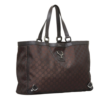 Gucci GG Nylon Abbey D-Ring Tote (MLB-AlBqMB)