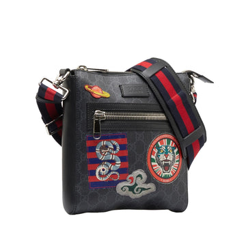 Gucci GG Supreme Night Courrier Crossbody (MLB-Qf1wvD)