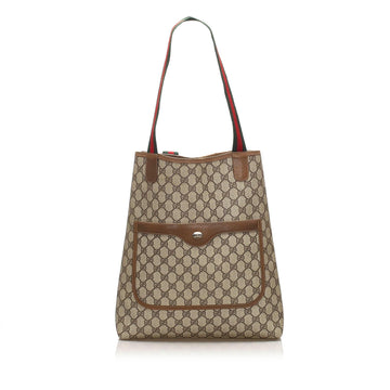 Gucci GG Supreme Web Tote Bag (MLB-13536)