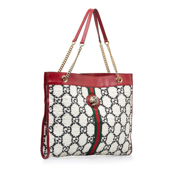 Gucci GG Tweed Rajah Web Tote (MLB-P1EybE)