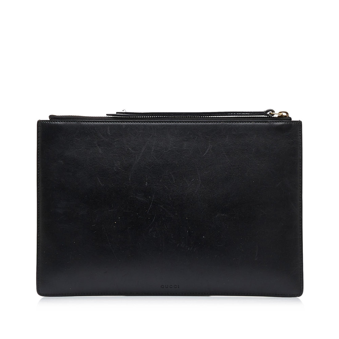 Gucci Gucci Ghost Life is Gucci Leather Clutch Bag (MLB-QPhnpZ)