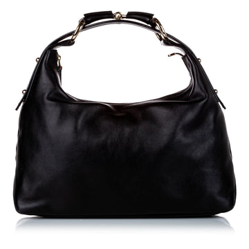 Gucci Horsebit Leather Shoulder Bag