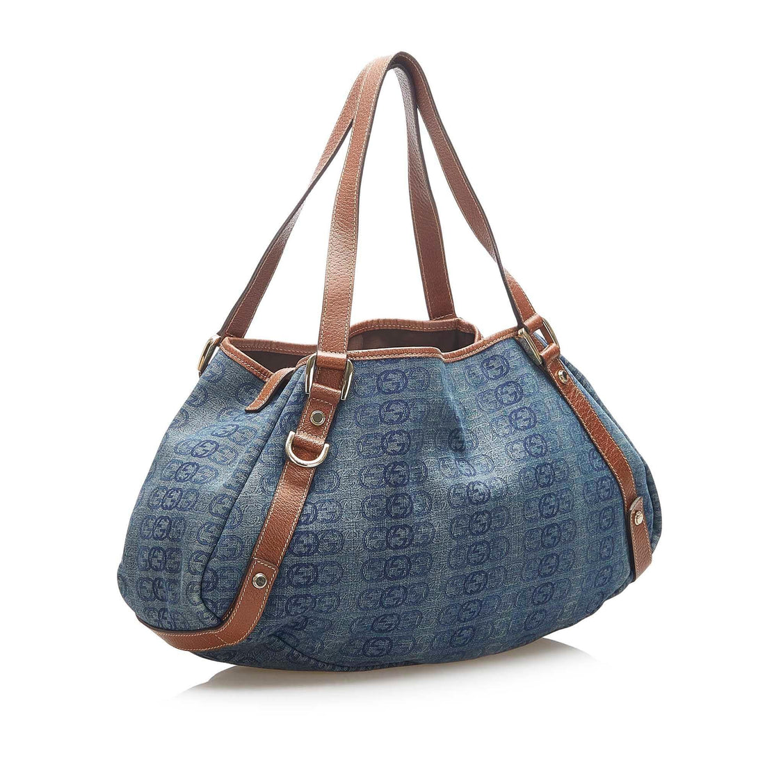 Gucci Interlocking G Canvas Tote Bag (MLB-16736)