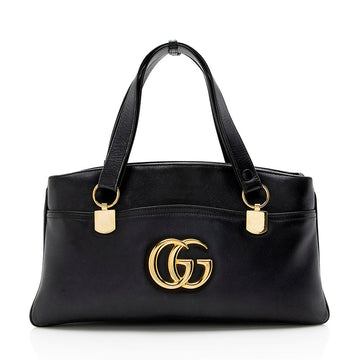 Gucci Leather Arli Large Top Handle Makersluxe - FINAL SALE