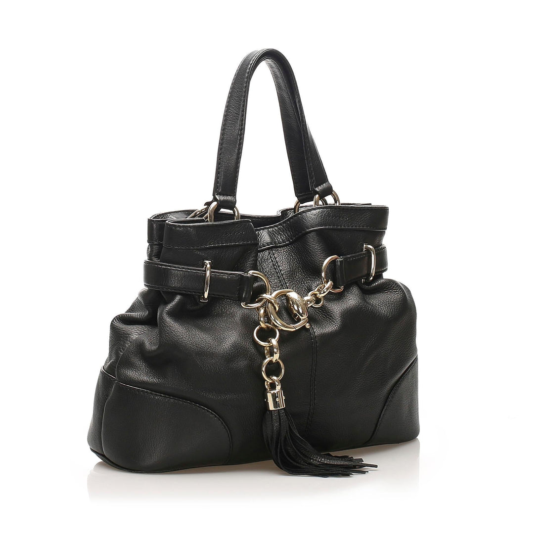 Gucci Leather Sienna Bit Tote (MLB-11428)