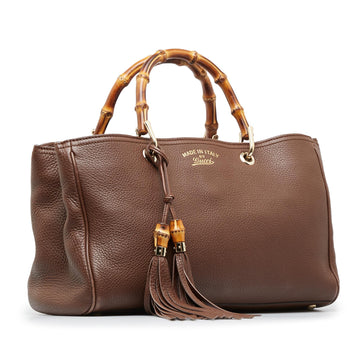Gucci Medium Bamboo Shopper Satchel (MLB-Re2vqi)