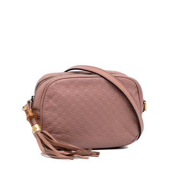 Gucci Microguccissima Bamboo Tassel Crossbody Bag (MLB-Obh29w)