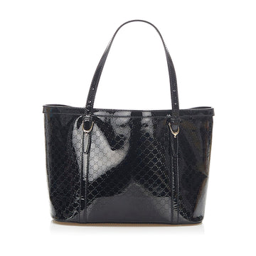 Gucci Microguccissima Nice Patent Leather Tote Bag (MLB-18489)