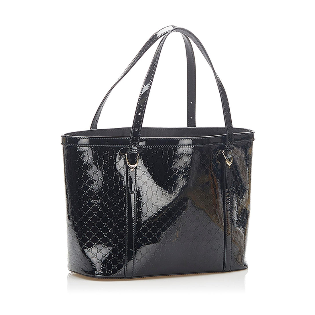 Gucci Microguccissima Nice Patent Leather Tote Bag (MLB-18489)