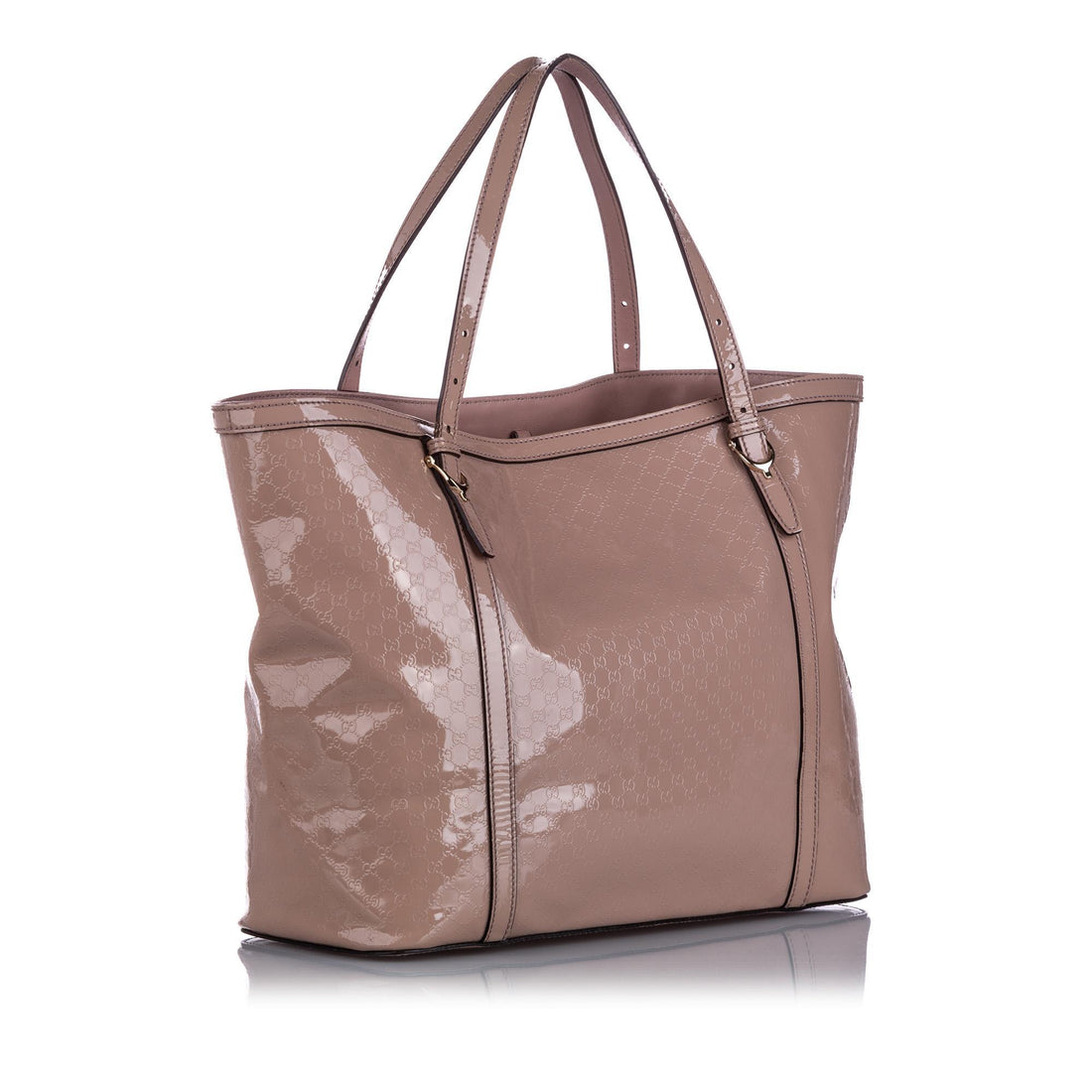 Gucci Microguccissima Patent Leather Tote (MLB-12221)