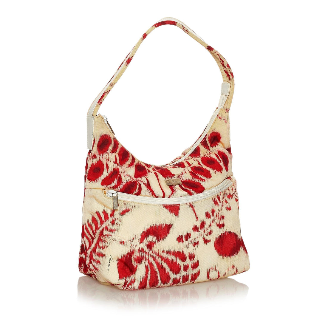 Gucci Printed Canvas Shoulder Bag