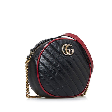 Gucci Round GG Marmont Crossbody Bag (MLB-4utPJf)