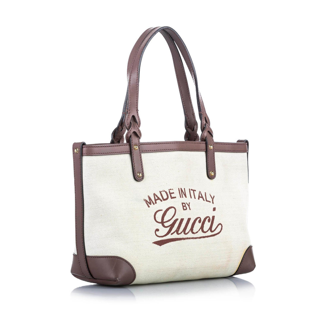 Gucci Script Logo Canvas Tote (MLB-18210)