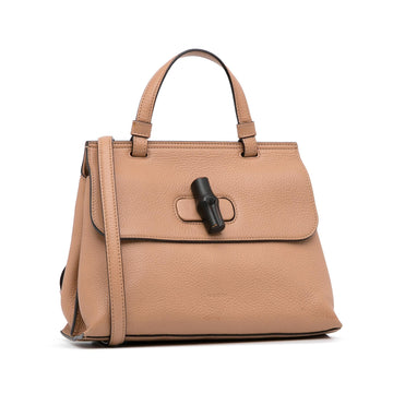 Gucci Small Bamboo Daily Satchel (MLB-pqhQVB)