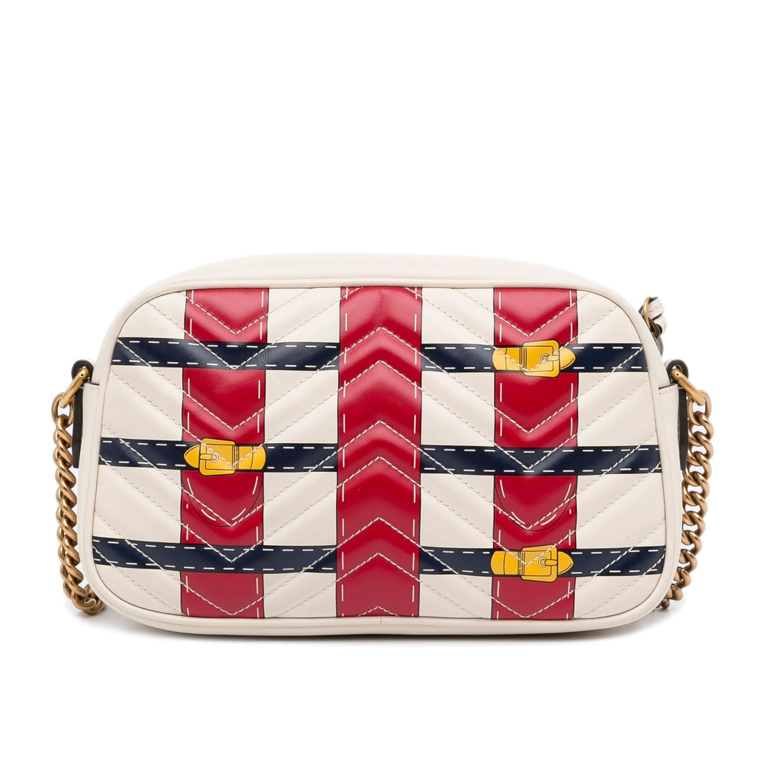 Gucci Small GG Marmont Matelasse Trompe L'Oeil Crossbody (MLB-5QnTSu)