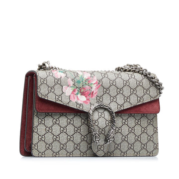 Gucci Small GG Supreme Blooms Dionysus Shoulder Bag (MLB-2lCEJt)