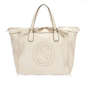 Gucci Leather Soho Working Tote (MLB-12481)