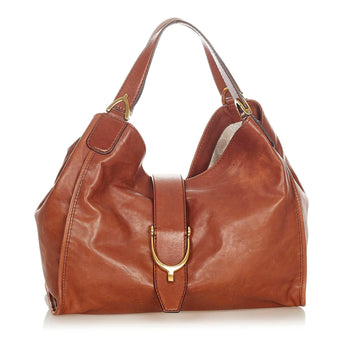 Gucci Stirrup Leather Tote Bag (MLB-20823)