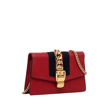 Gucci Super Mini Sylvie Crossbody Bag (MLB-WQPGZl)