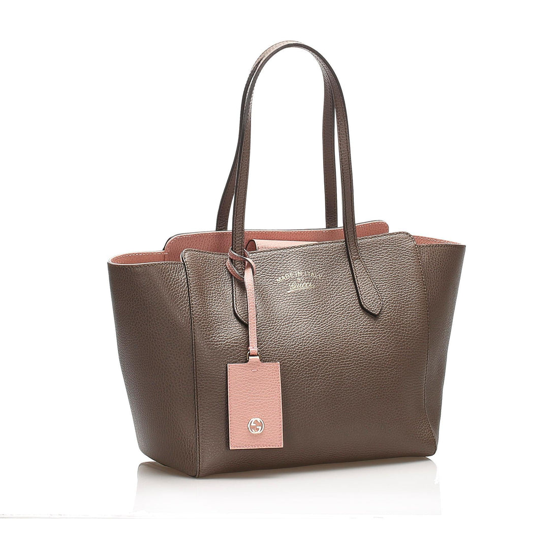 Gucci Swing Leather Tote Bag (MLB-13309)
