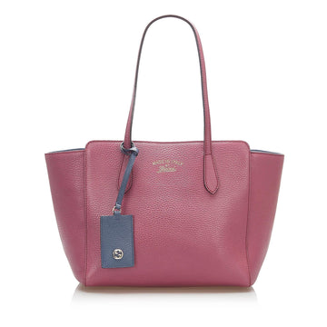 Gucci Swing Leather Tote Bag (MLB-15774)