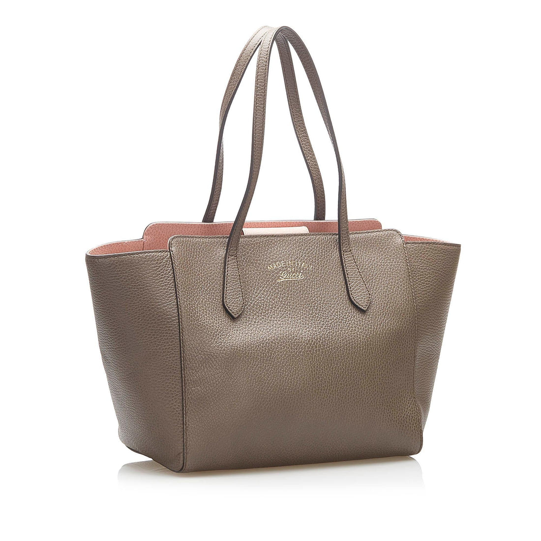 Gucci Swing Leather Tote Bag (MLB-16290)