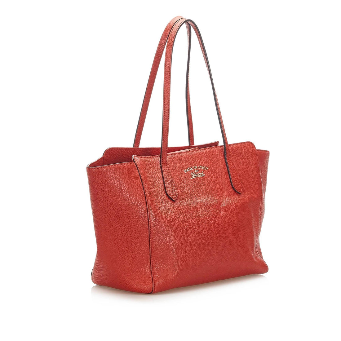 Gucci Swing Leather Tote Bag (MLB-17321)