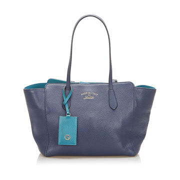 Gucci Swing Leather Tote Bag (MLB-18058)