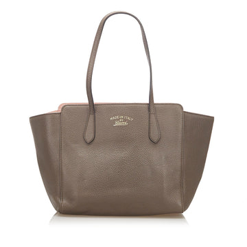 Gucci Swing Leather Tote Bag (MLB-18246)