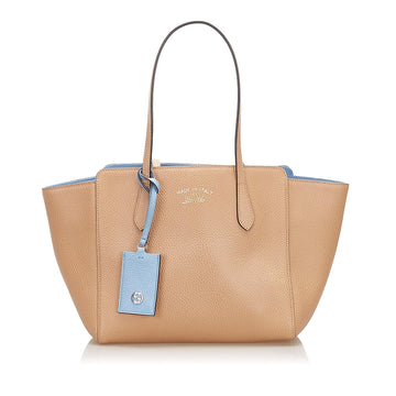 Gucci Swing Leather Tote Bag (MLB-18346)