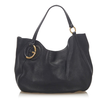 Gucci Twill Leather Tote (MLB-17572)