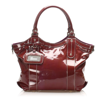 Gucci Vanity Patent Leather Tote Bag (MLB-15366)