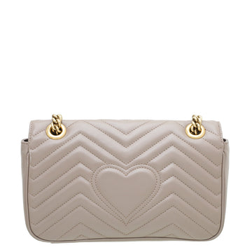 Gucci Dusty Pink GG Marmont Matelassé Small Bag