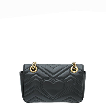 Gucci Black GG Marmont Mini Bag