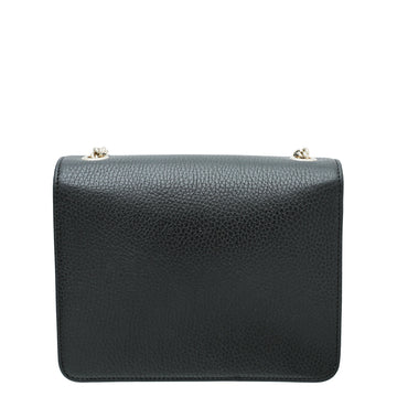 Gucci Black Interlocking G Chain Small Bag