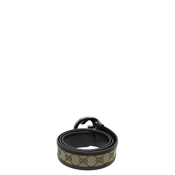 Gucci Bicolor Interlocking G Buckle GG Belt 36
