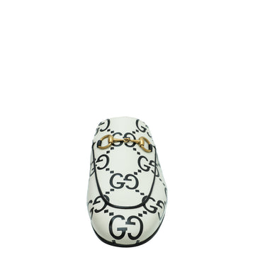 Gucci Bicolor Jumbo GG Princetown Slippers 37